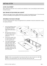 Предварительный просмотр 6 страницы PEKO SD-1700 Installation And Operating Manual