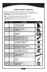 Preview for 2 page of PEL International Age 76 Series Assembly Instructions Manual