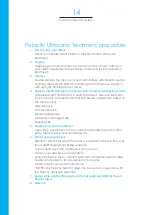 Preview for 16 page of Pelactiv Ultrasonic System Manual