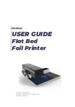 Preview for 1 page of Peleman Flat Bed Foil Printer User Manual