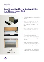 Preview for 14 page of Peleman Hard Cover Maker 650 User Manual