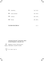 Preview for 2 page of Pelgrim DSG880 Series Instructions For Use Manual