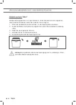 Preview for 54 page of Pelgrim GVW420L Instructions For Use Manual