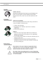 Предварительный просмотр 27 страницы Pelgrim ISW 750 Instructions For Use Manual