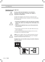 Предварительный просмотр 78 страницы Pelgrim MAC714RVS Instructions For Use Manual