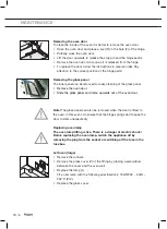 Предварительный просмотр 40 страницы Pelgrim NF942RVSA Manual