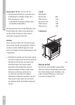 Preview for 88 page of Pelgrim Novecento NF1100 Manual