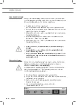 Preview for 38 page of Pelgrim OVS614MAT Instructions For Use Manual