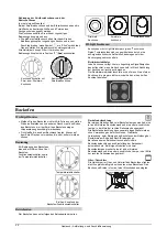 Предварительный просмотр 22 страницы Pelgrim PF6064RVSUU/P1 Instructions For Use, Installation, And Connection