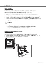 Preview for 19 page of Pelgrim PF8165WIT Instructions For Use Manual