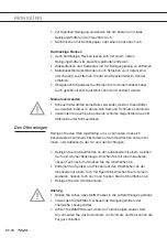 Предварительный просмотр 26 страницы Pelgrim PF8221RVS Instructions For Use Manual