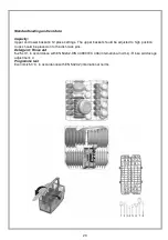 Предварительный просмотр 21 страницы Pelgrim PVW6020WIT/P01 Instruction Manual