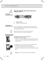 Preview for 34 page of Pelgrim WA101WIT Instructions For Use Manual