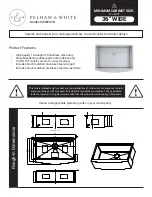 PELHAM & WHITE PWW231-B Manual preview