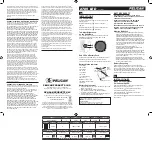 Предварительный просмотр 1 страницы Pelican 2785 LED Instructions