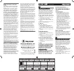 Pelican 3310 LED Instruction Manual preview