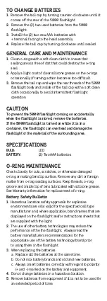 Preview for 2 page of Pelican 5000 User Manual