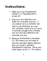 Preview for 7 page of Pelican Afterglow PL-678 User Manual