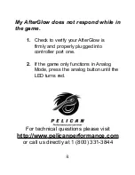 Preview for 10 page of Pelican Afterglow PL-678 User Manual