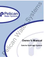 Pelican Calcite Cartridge System Owner'S Manual preview