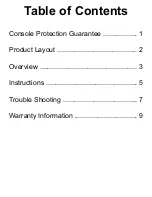 Preview for 2 page of Pelican CHAMELEON PL-659 User Manual