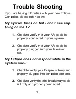 Preview for 9 page of Pelican Eclipse PL-2023 Owner'S Manual