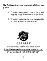 Preview for 10 page of Pelican Eclipse PL-2023 Owner'S Manual