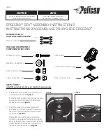 Pelican ERGO360 Assembly Instructions предпросмотр