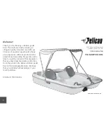 Предварительный просмотр 2 страницы Pelican pedal boat Owner'S Manual