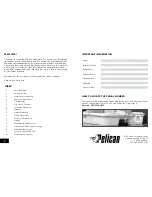 Предварительный просмотр 2 страницы Pelican RAInBow dlX Owner'S Manual