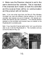 Preview for 12 page of Pelican Wireless Race 'N Play PL-673 User Manual