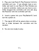 Preview for 13 page of Pelican Wireless Race 'N Play PL-673 User Manual