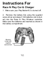 Preview for 14 page of Pelican Wireless Race 'N Play PL-673 User Manual