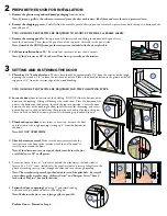 Предварительный просмотр 3 страницы Pella 808SQ102 Installation Instructions Manual