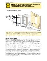 Pella HURRICANESHIELD 80ED0101 Installation Instructions Manual preview