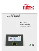 Preview for 1 page of Pellas X S.Control Operation And Installation Manual