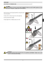 Preview for 17 page of pellenc HELION POLE TELESCOPIC User Manual