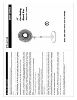 Предварительный просмотр 1 страницы Pelonis FS5-40A Owner'S Manual