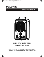 Pelonis HV-1004 Owner'S Manual preview