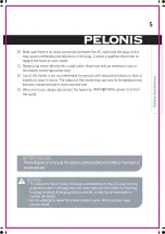 Preview for 5 page of Pelonis NTH15-17BRA Instruction Manual