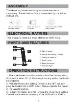 Preview for 4 page of Pelonis PTH21S4BRB User Manual