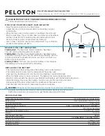 Предварительный просмотр 2 страницы Peloton HRC01 User Manual