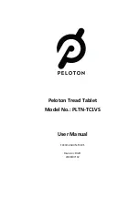 Peloton PLTN-TC1VS User Manual предпросмотр