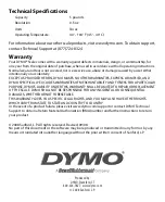 Preview for 4 page of Pelouze Dymo K5 User Manual