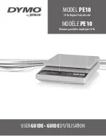 Pelouze DYMO PE10 User Manual preview