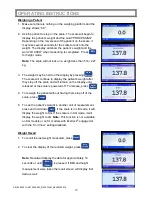 Preview for 15 page of Pelstar Health O Meter 3105KG-AM User Instructions