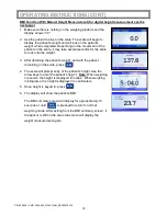 Preview for 16 page of Pelstar Health O Meter 3105KG-AM User Instructions