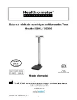 Предварительный просмотр 51 страницы Pelstar Health o meter Professional 500KG User Instructions