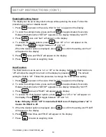 Preview for 10 page of Pelstar Health o meter Professional 596KL User Instructions