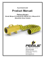 Preview for 1 page of Pelsue 124313-001 Product Manual